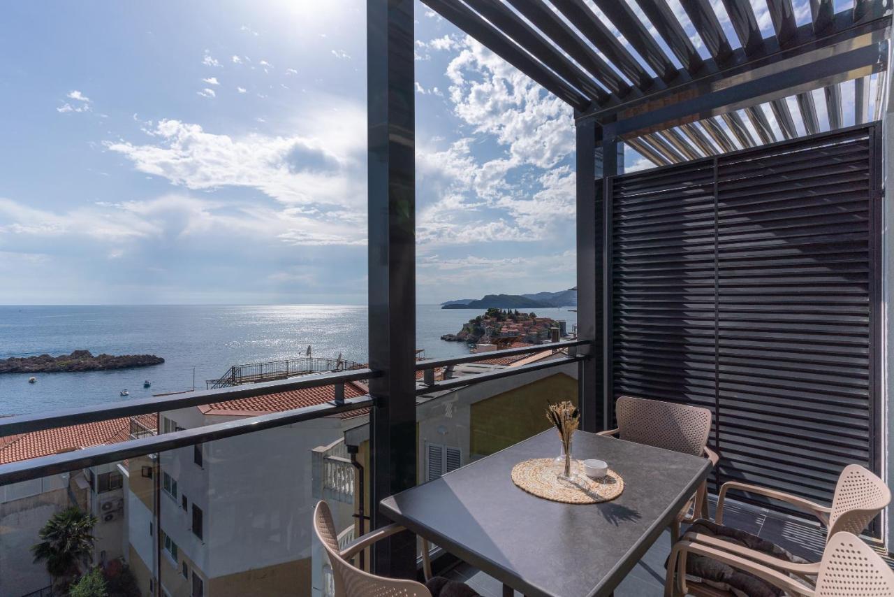 Apartamento Vista Seaview Sveti Stefan Exterior foto